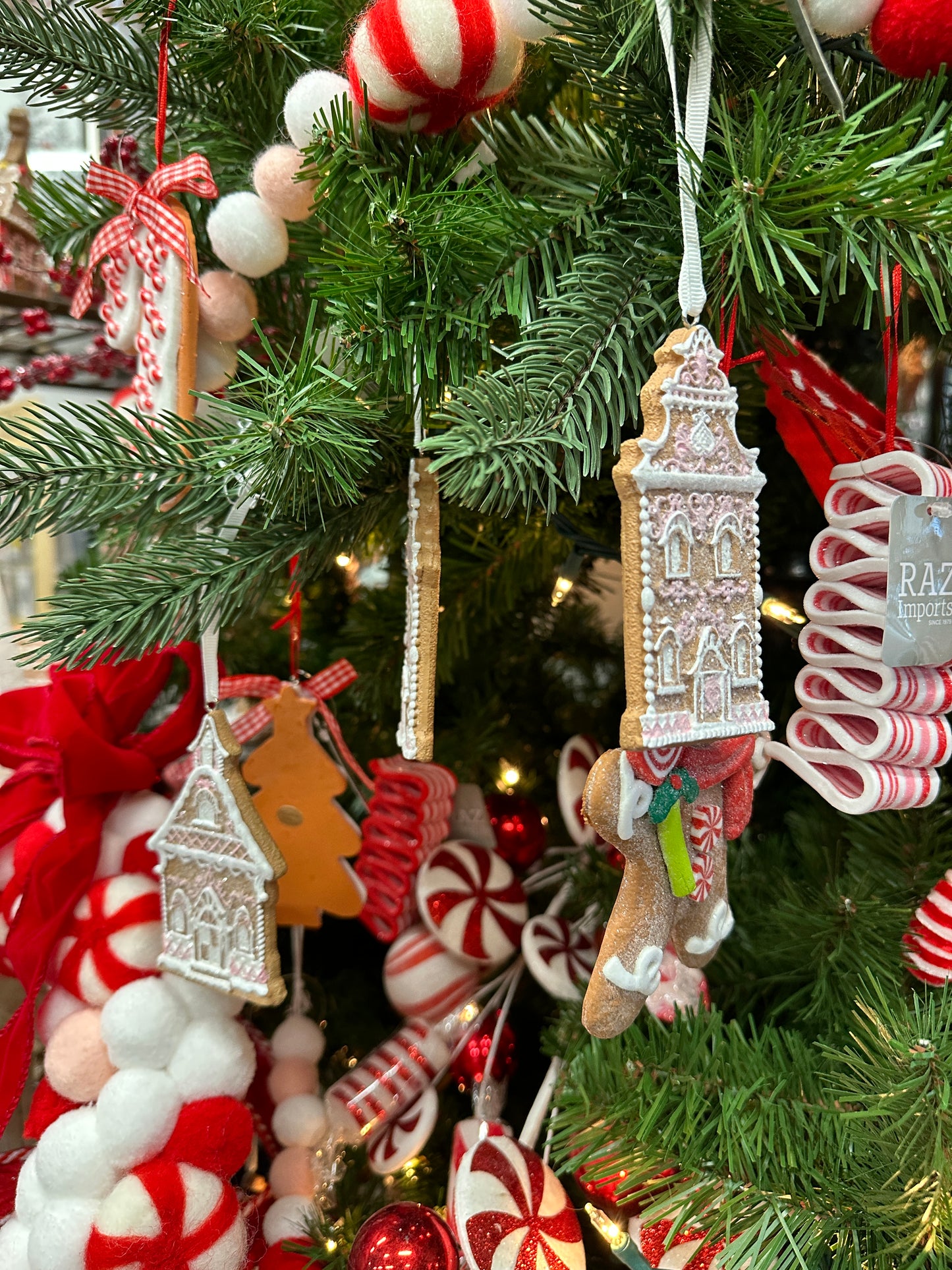 Gingerbread Church Ornaments