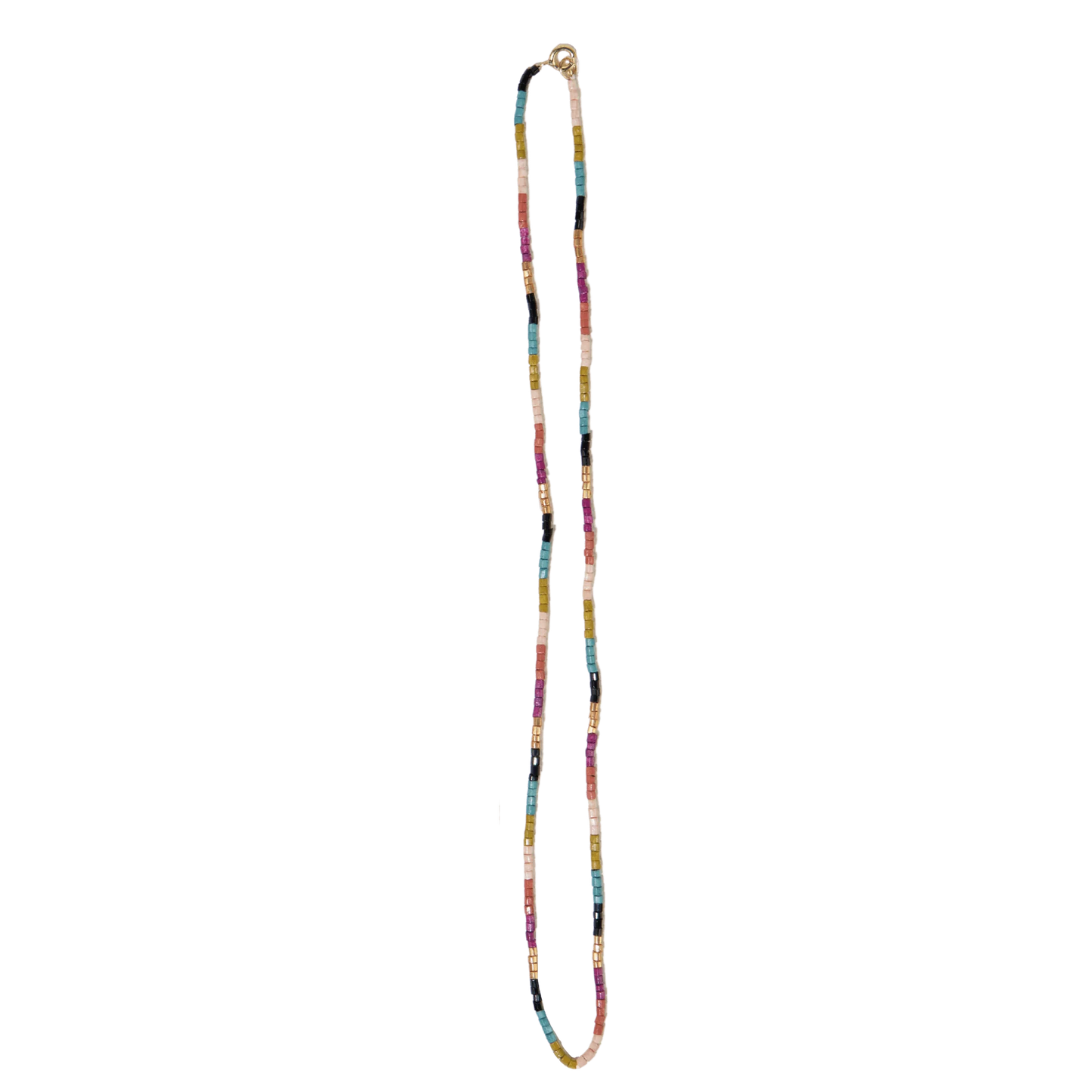 Everly Single Strand Muted Luxe Bead Necklace