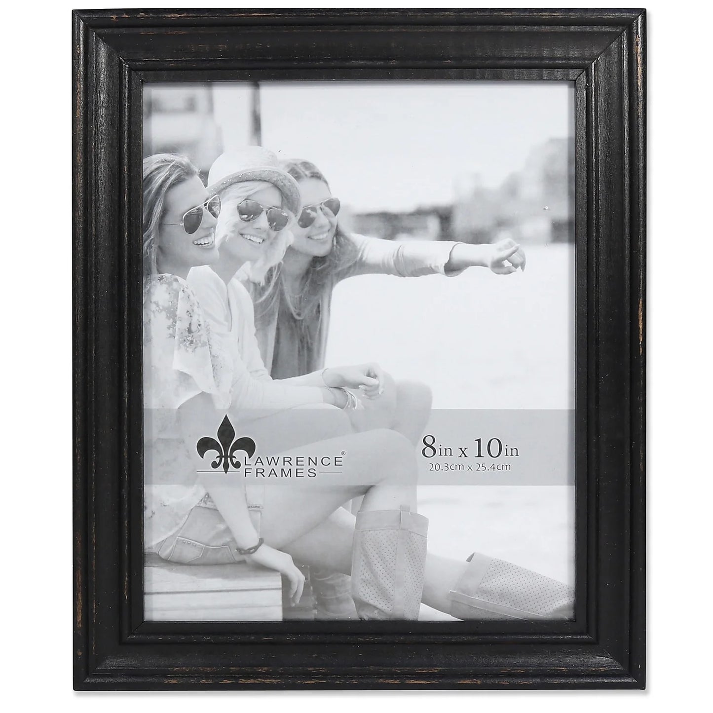 Lawrence Frame - Durham Weathered Wood Black (3 Sizes)