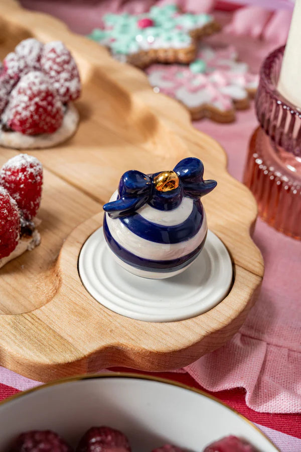 Nora Fleming Deck the Halls (Blue) Mini