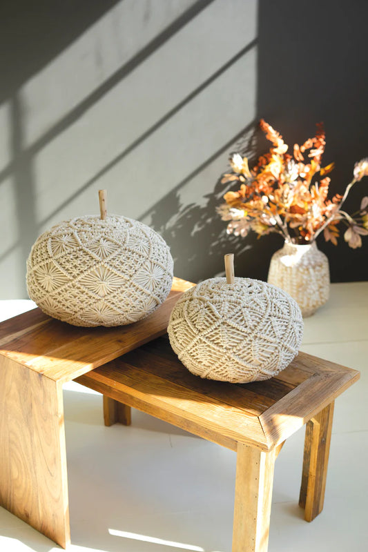 Macrame Pumpkin