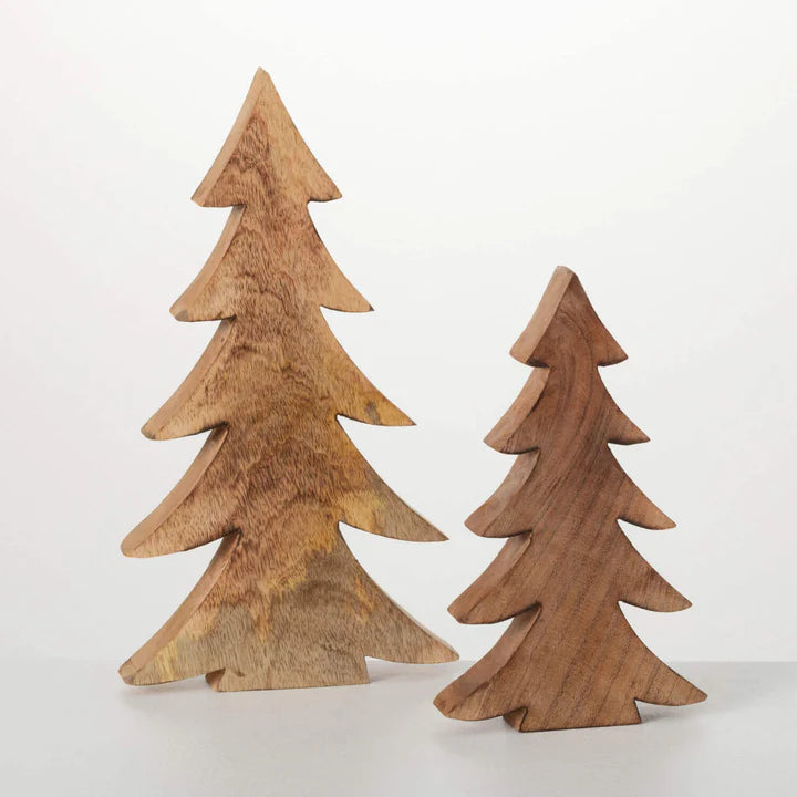 Mango Wood Tree Accents