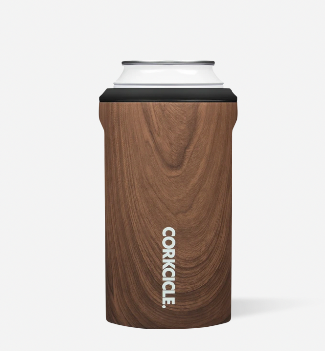 Can Cooler - 12 oz Walnut Wood