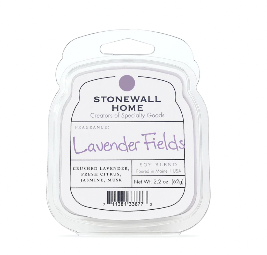 Stonewall Home Wax Melt Lavender Fields