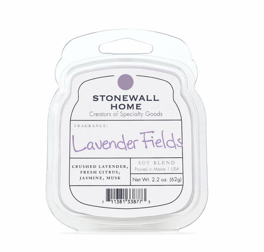 Stonewall Home Wax Melt Lavender Fields