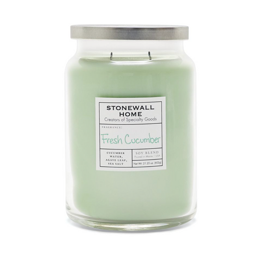 Stonewall Candles - Fresh Cucumber