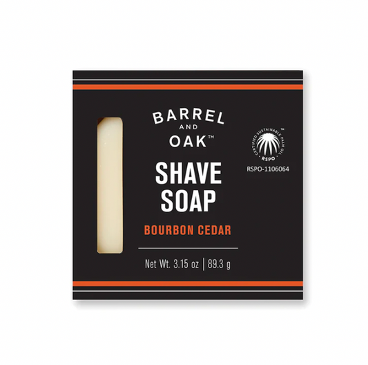 Classic Shave Soap - Bourbon Cedar 3.15 oz.
