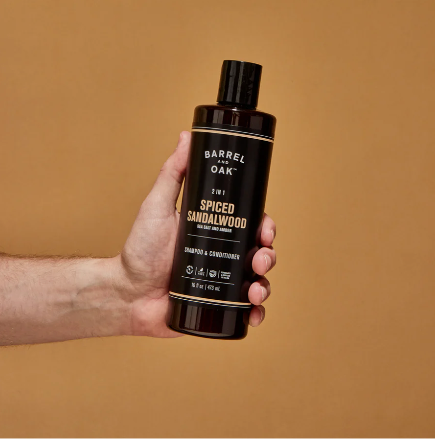 Spiced Sandalwood 2-in-1 Shampoo and Conditioner - 16 fl oz