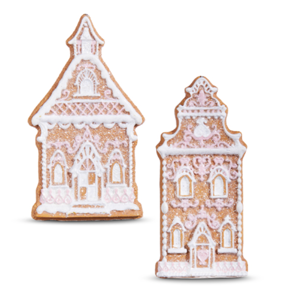 Gingerbread Church Ornaments
