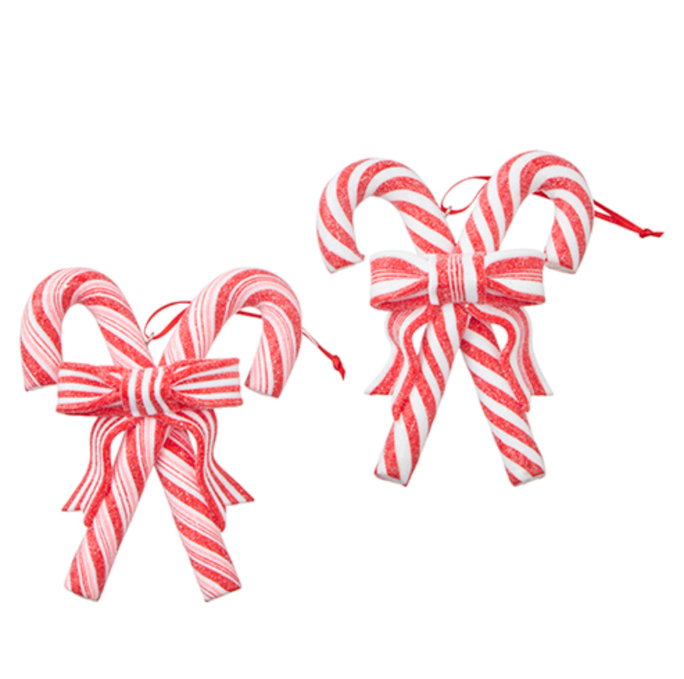Peppermint Cane Ornaments