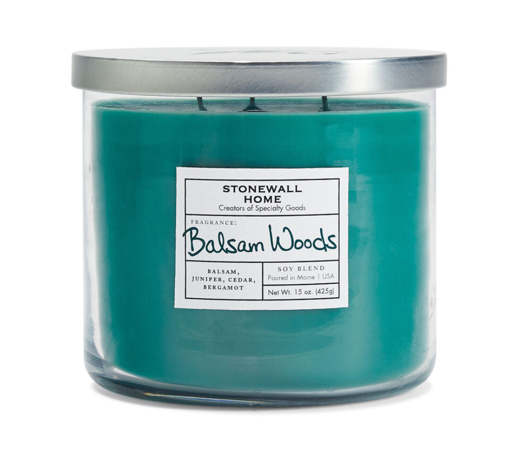 Stonewall Home Candles - 5 Holiday Scents