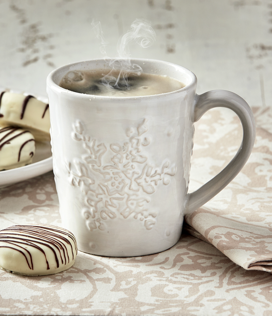 Snowflake Embossed Mug