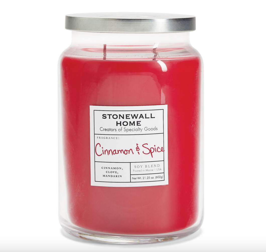 Stonewall Home Candles - 5 Holiday Scents