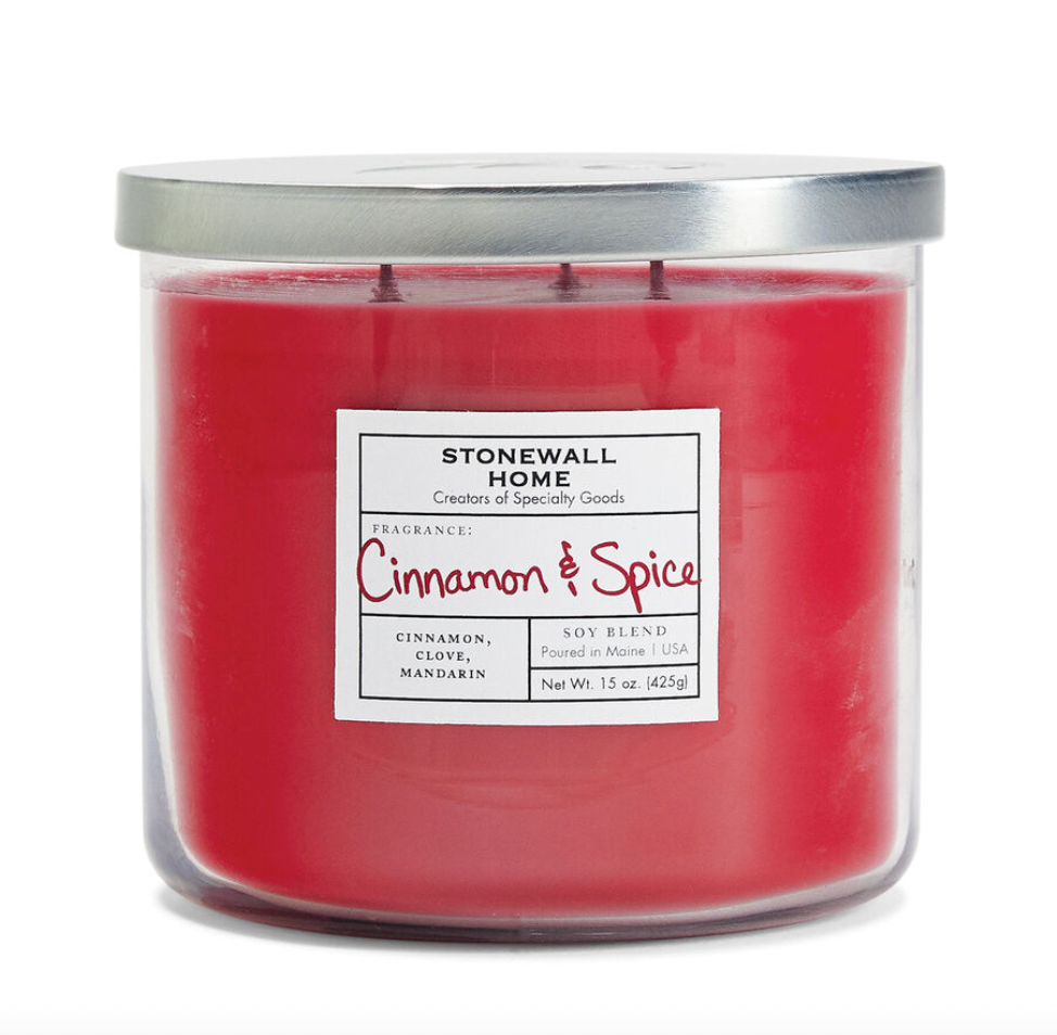 Stonewall Home Candles - 5 Holiday Scents