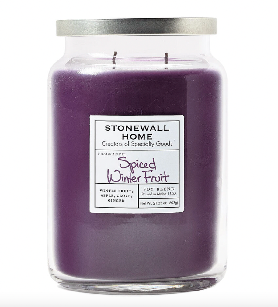 Stonewall Home Candles - 5 Holiday Scents
