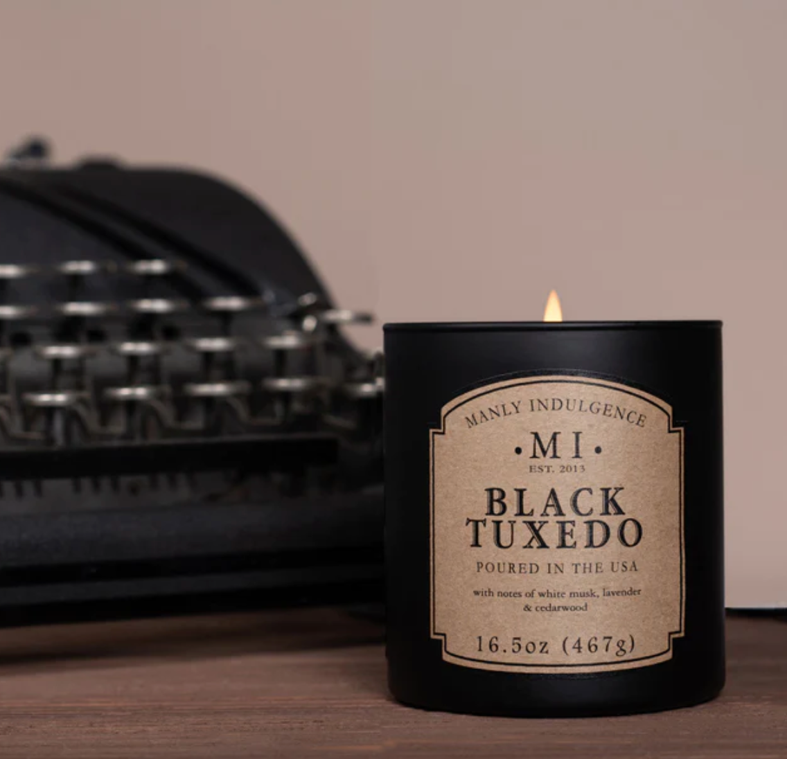 Manly Indulgence Classic Candles - (Select from 4 Scents)