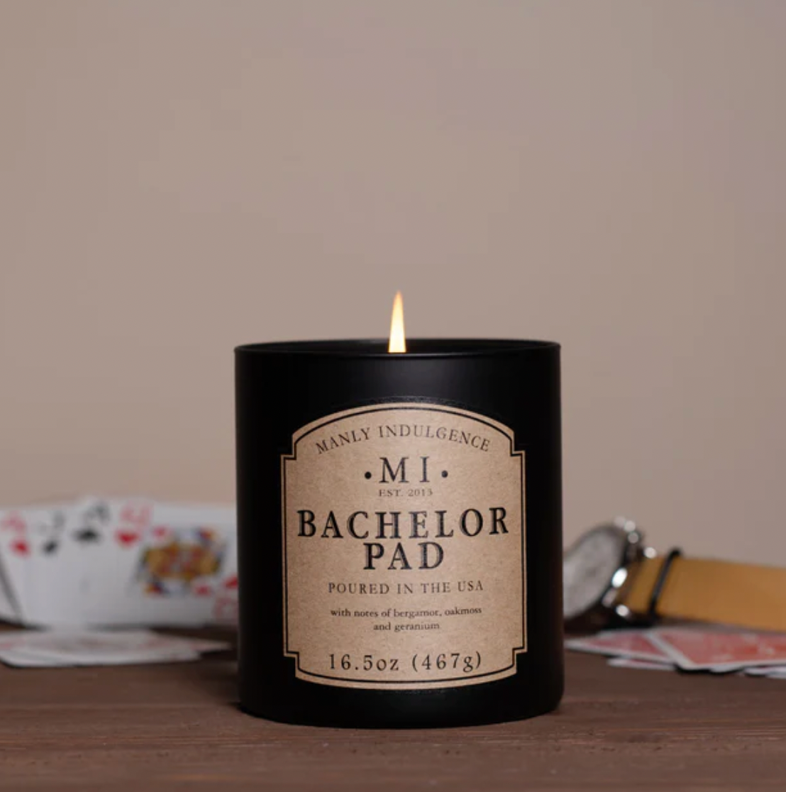 Manly Indulgence Classic Candles - (Select from 4 Scents)