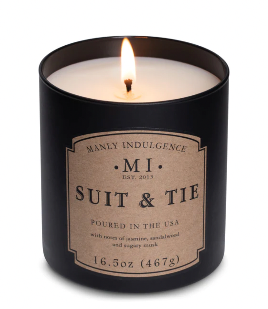 Manly Indulgence Classic Candles - (Select from 4 Scents)