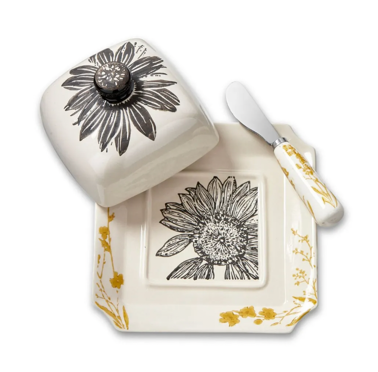 Butter Dish + Knife Set