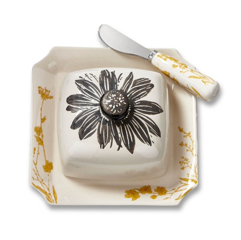 Butter Dish + Knife Set