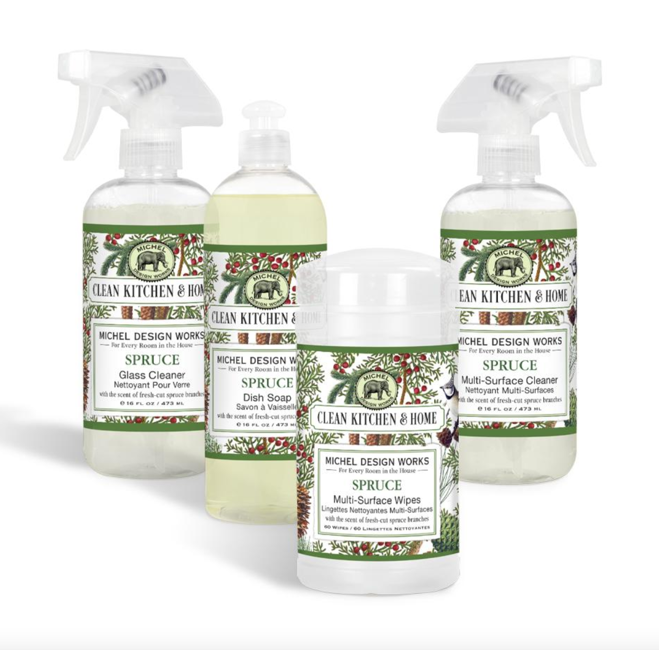 Holiday Glass Cleaner - Spruce