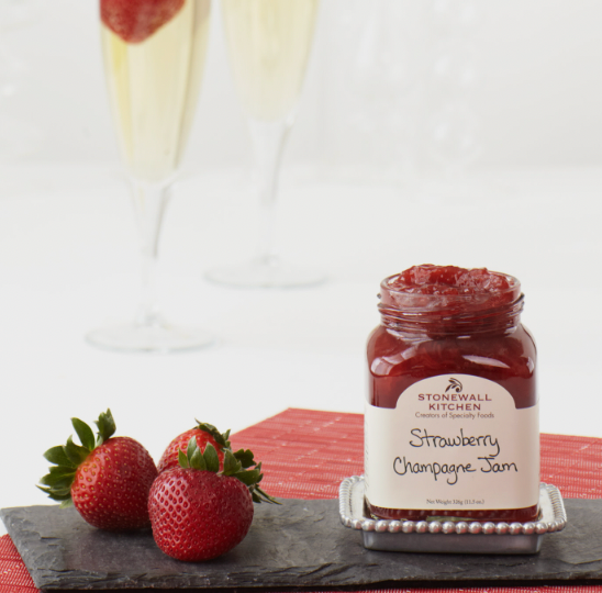 Strawberry Champagne Jam
