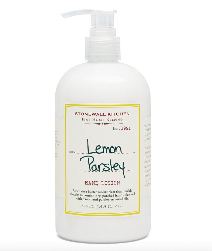 Stonewall Kitchen Hand Lotion Lemon Parsely