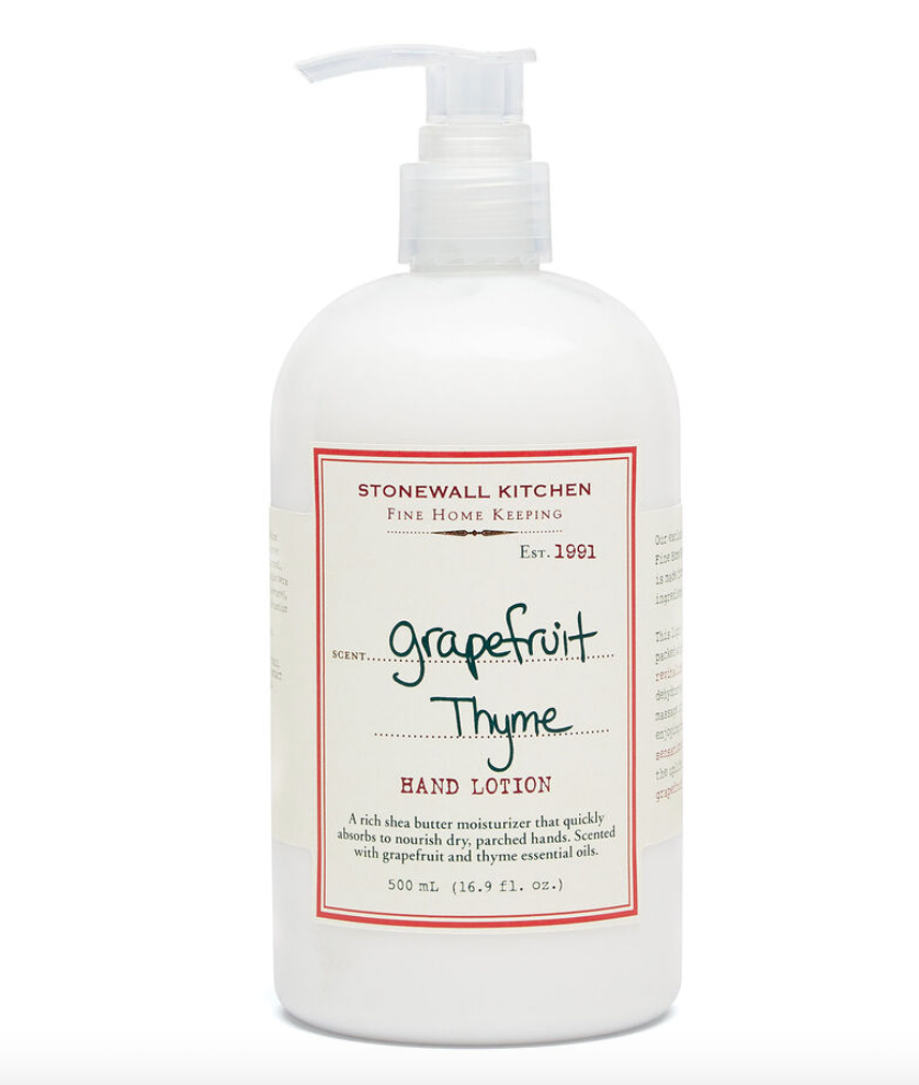 Stonewall Kitchen Hand Lotion Grapefruit Thyme