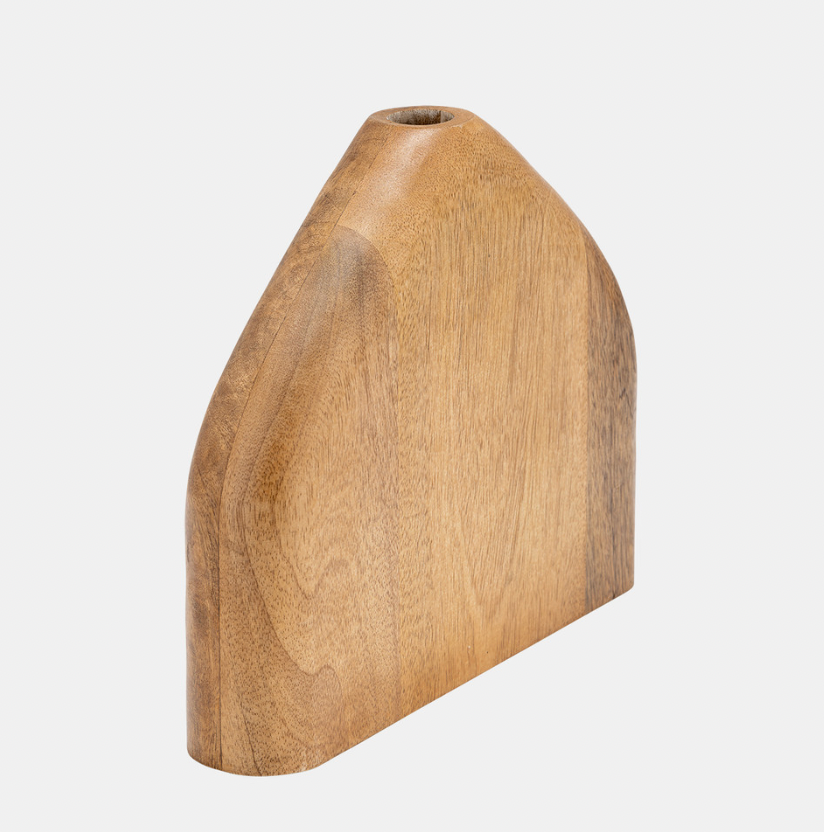 Wood Tapered Vases (2 Sizes)