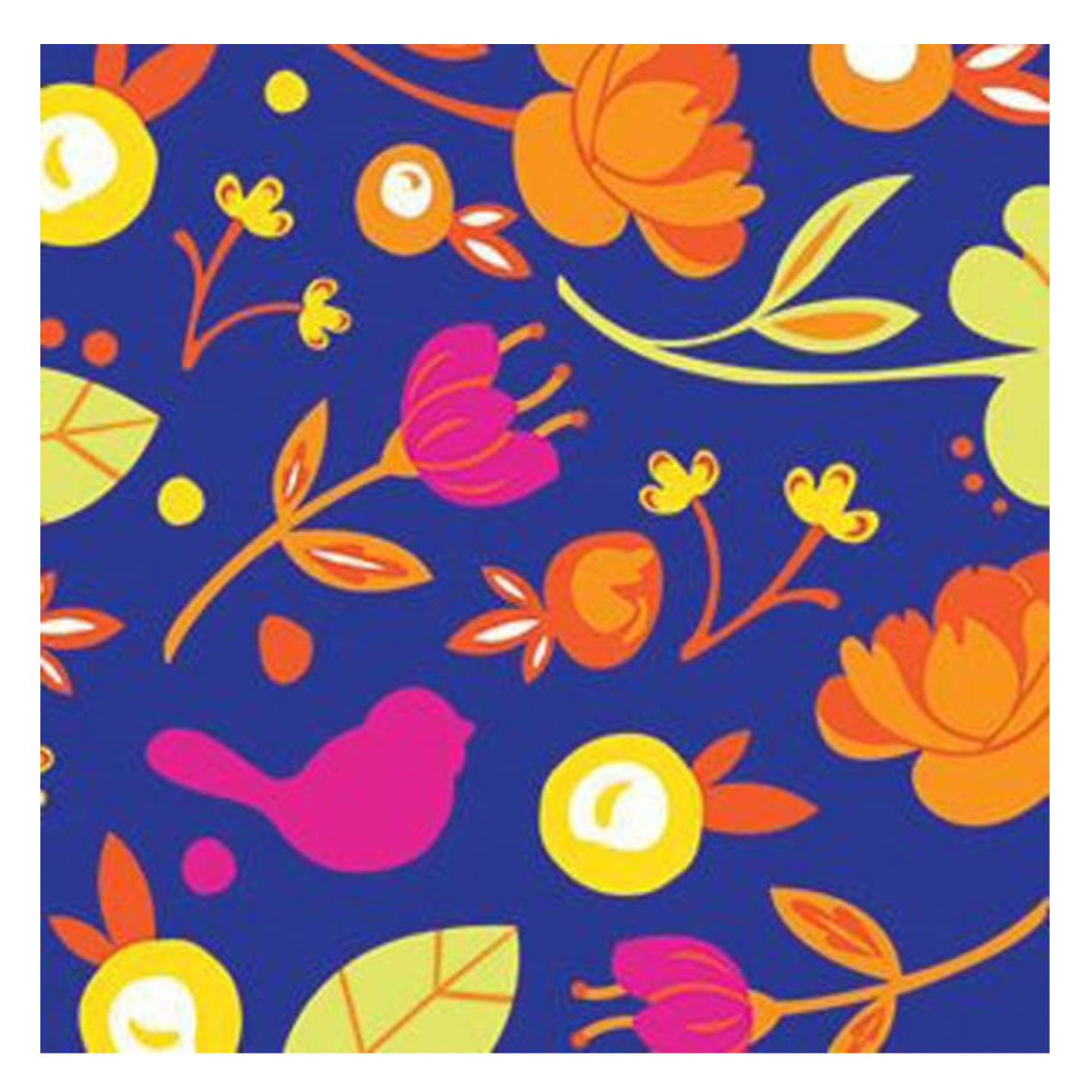 Nora Fleming Cocktail Napkins - Parakeet