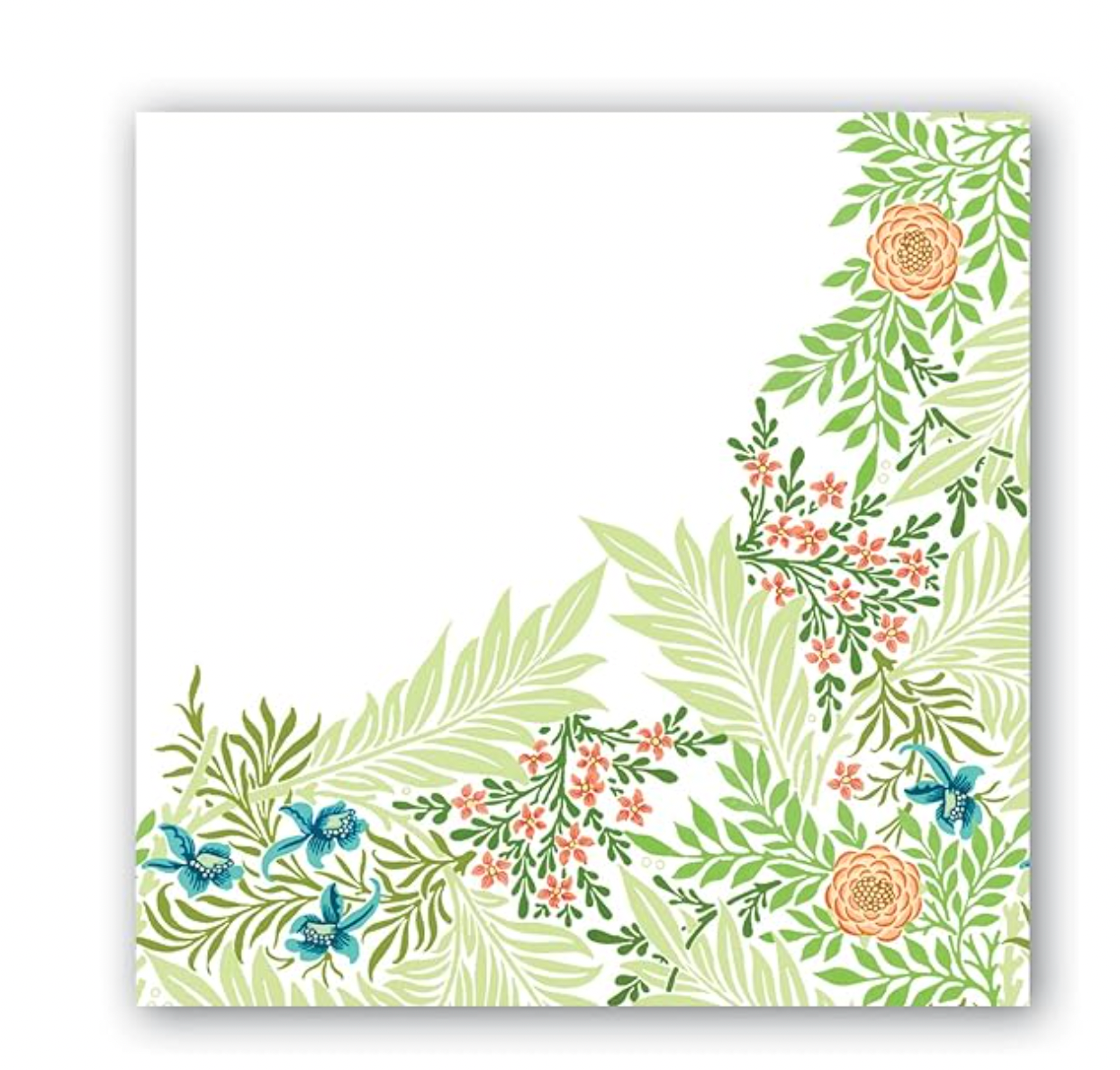 Michel Design Works Cocktail Napkins - Poppies and Posies
