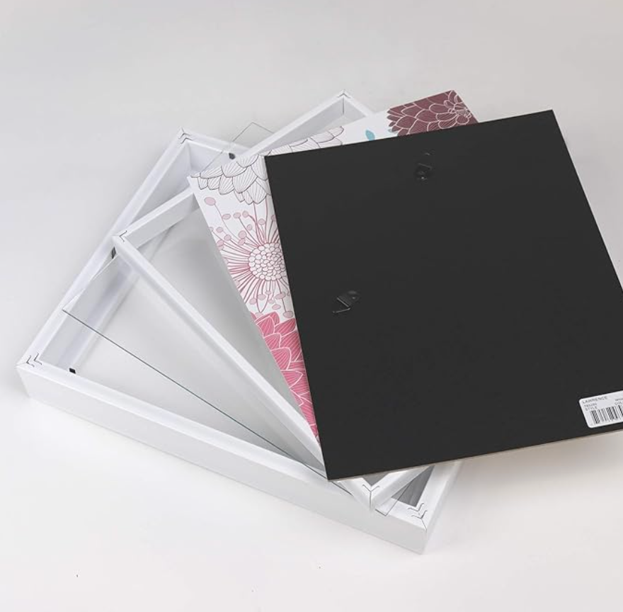 Lawrence Frame - White Shadow Box 8 x 10