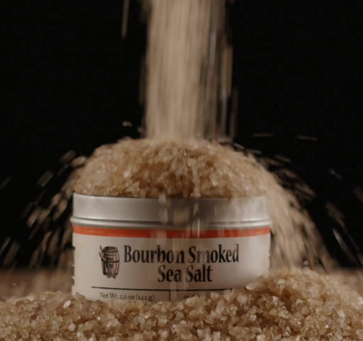Bourbon Barrel Foods Smoked Spices - Sea Salt