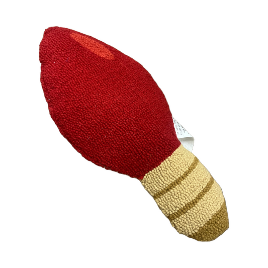 Shaped Christmas Light Hook Pillow