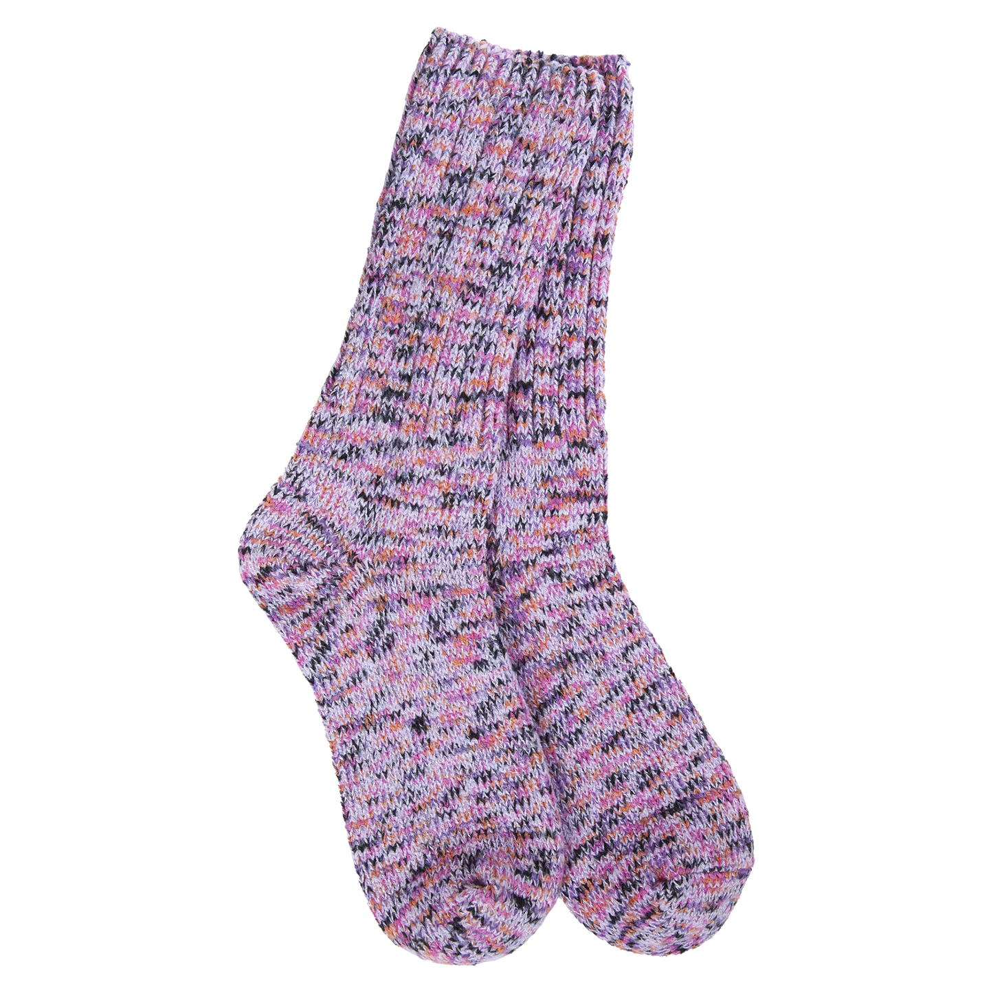 World's Softest Socks - Women's Weekend Ragg Crew. Lavender