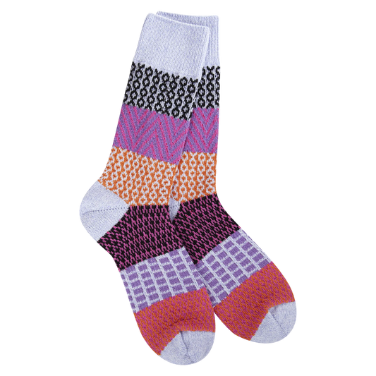 World's Softest Socks - Women's Gallery Crew. Lavender