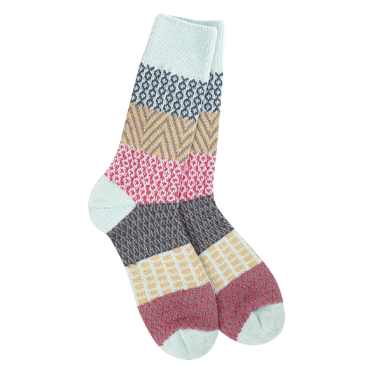 World's Softest Socks - Women's Gallery Crew. Boho