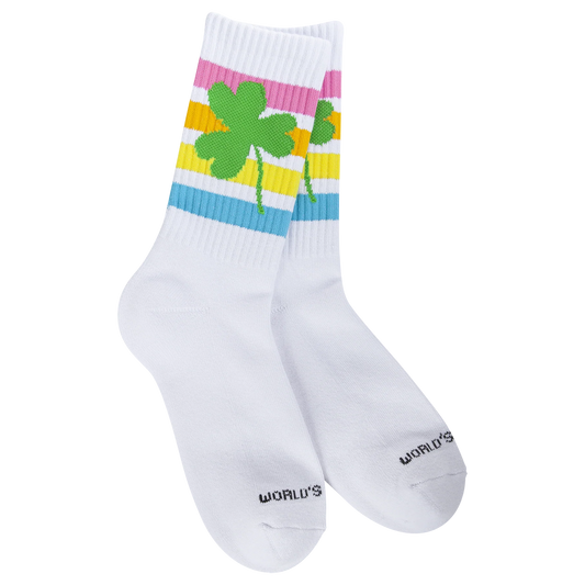World's Softest Socks - Women's Sport Mini Crew. Shamrock