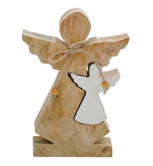 Wood / Enamel Angel Puzzle