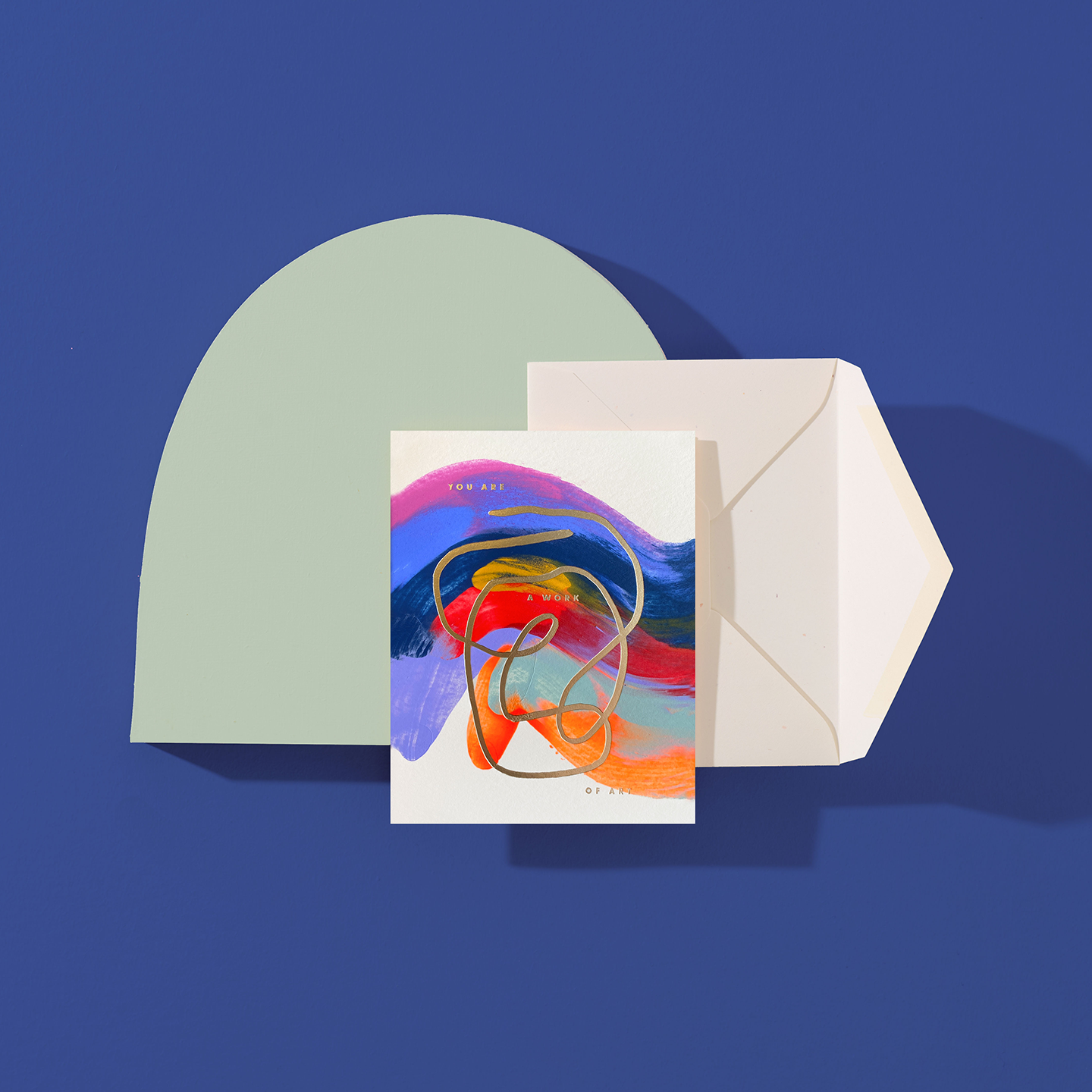 Moglea - Work of Art Greeting Card
