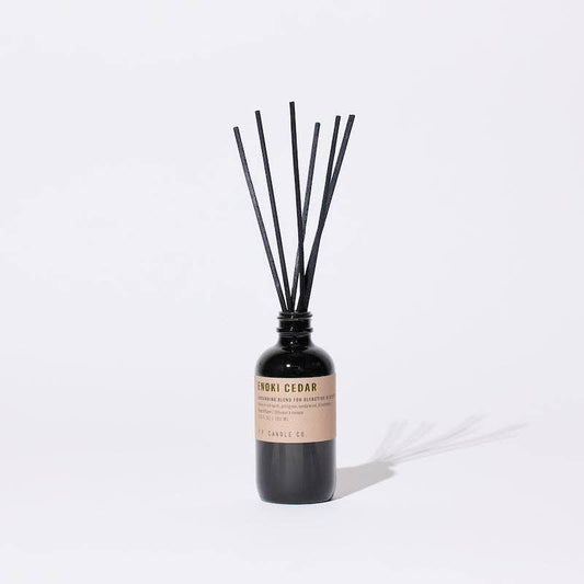 P.F. Candle Co. - Enoki Cedar – 3.5 oz Reed Diffuser