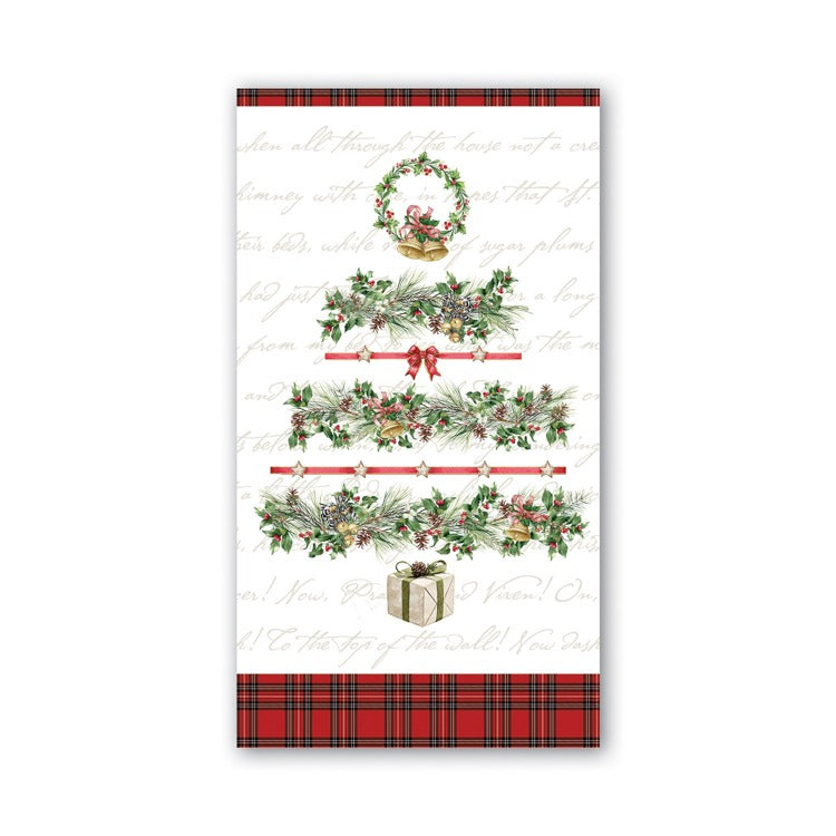 Michel Design Works - Holiday Garland Hostess Napkins