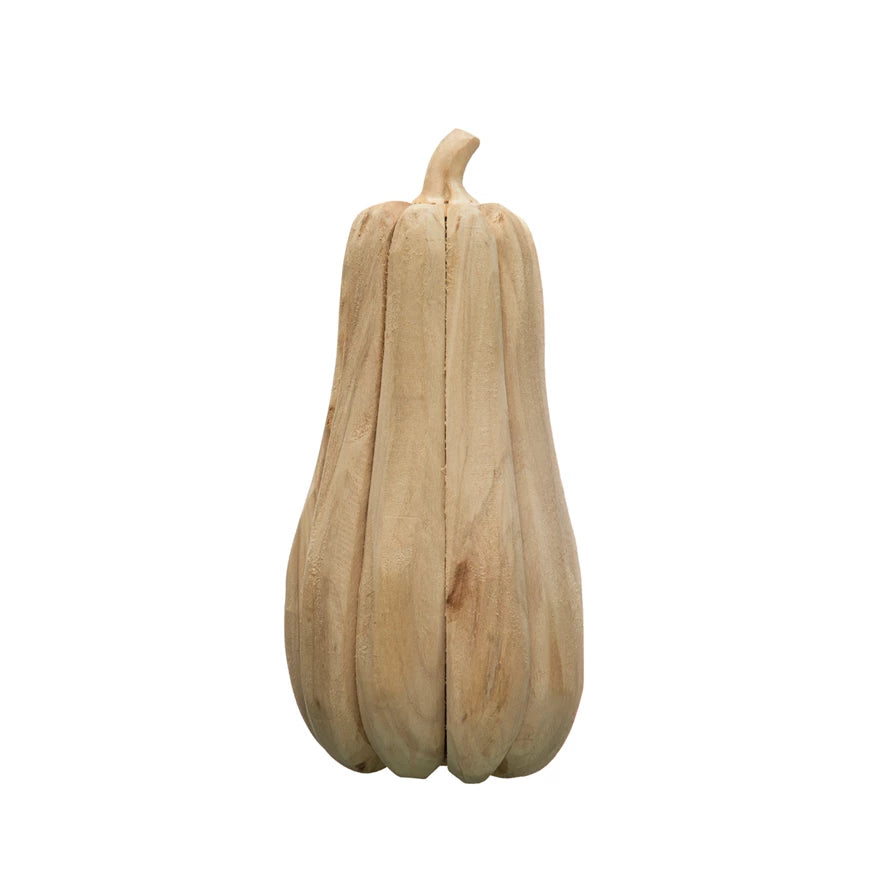 Poplar Wood Pumpkins