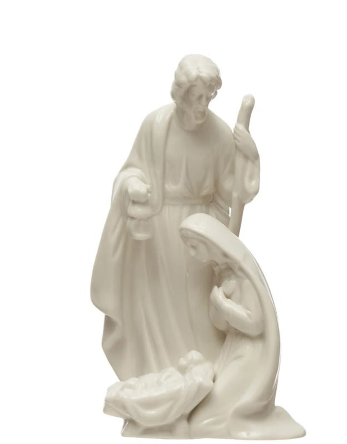 Creative Co-op - Stoneware Holy Family Figurine