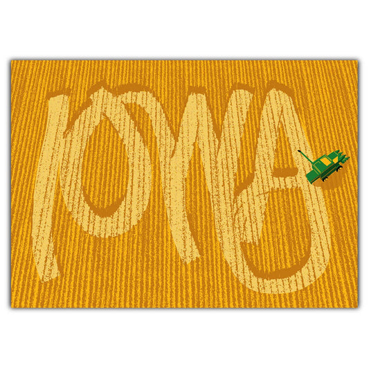 Iowa Harvest Greeting Card