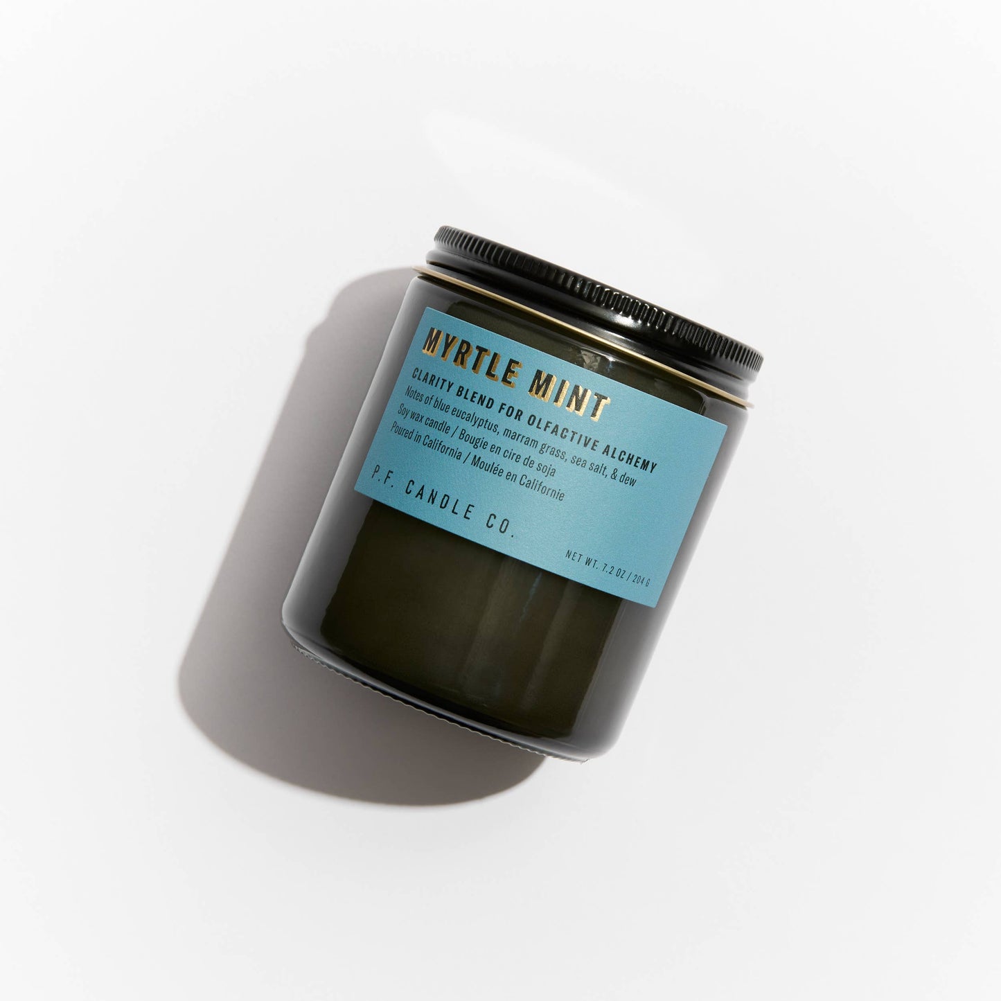 P.F. Candle Co. Myrtle Mint - 7.2 oz Alchemy Soy Candle