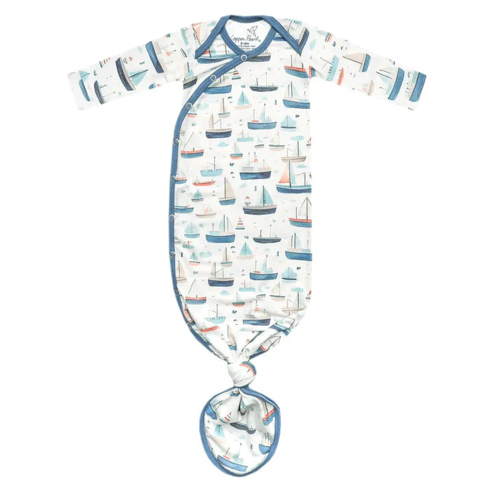 Copper Pearl Farmstead Newborn Knotted Gown