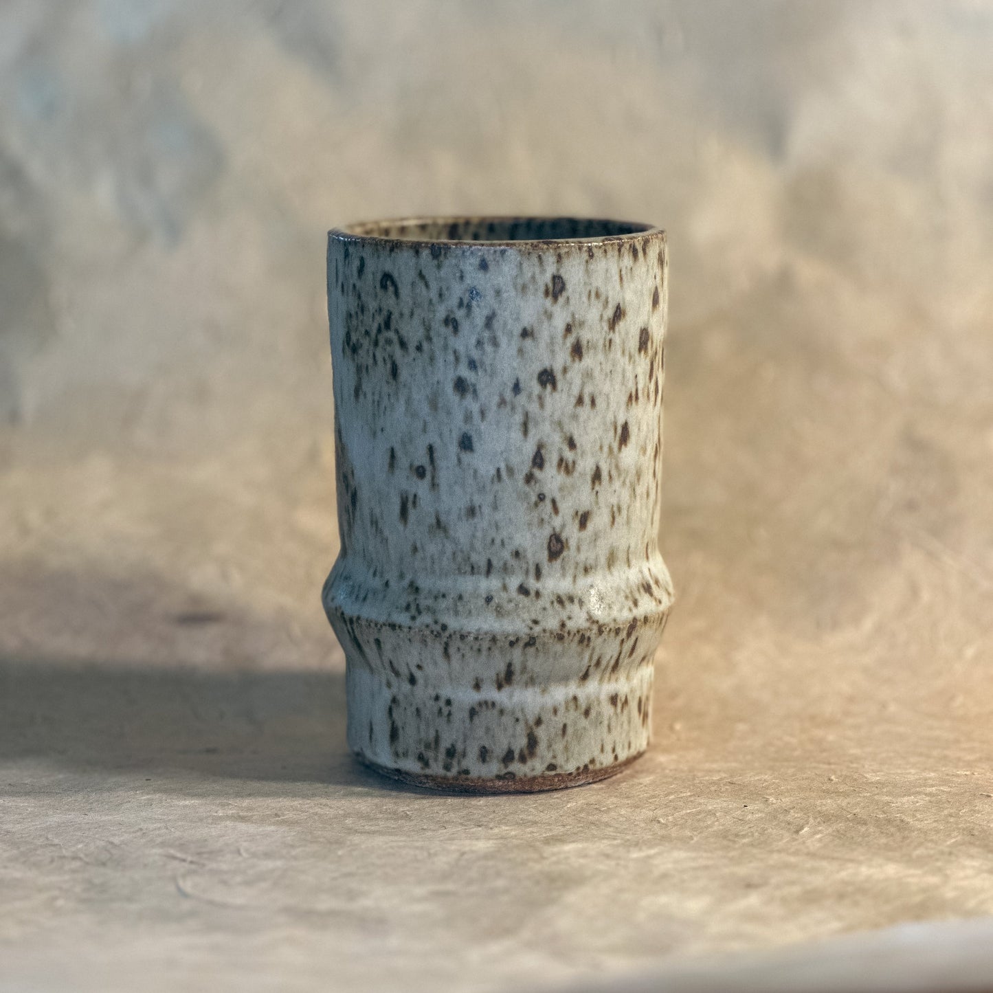 Olivia Snow Ceramics - Saturn Ceramic Tumblers in Cornwall Stone