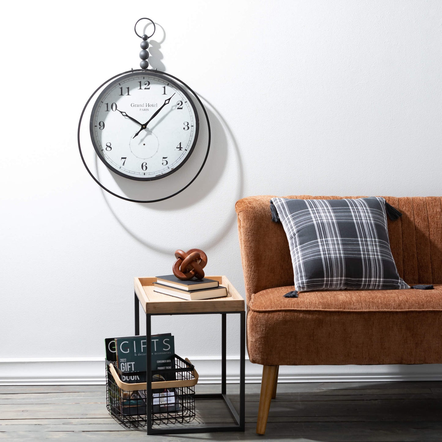 Black Metal Baskets (2 Sizes)