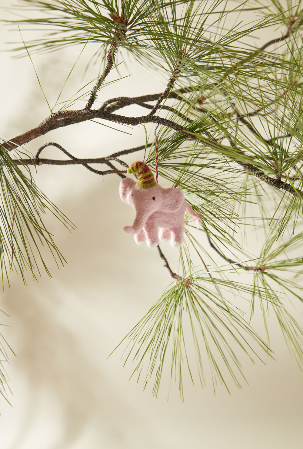 Ornament - Pink Elephant